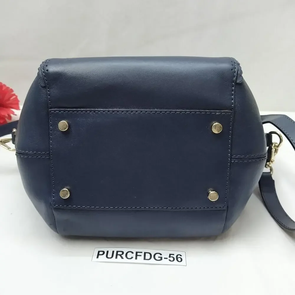 Kate Spade Palm Springs Maggie Midnight Blue Satchel Bag